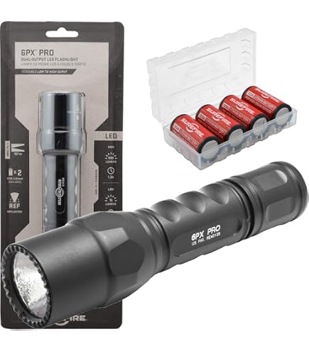 Amazon.com: SureFire 6PX Pro 600 Lumen Tactical EDC Flashlight